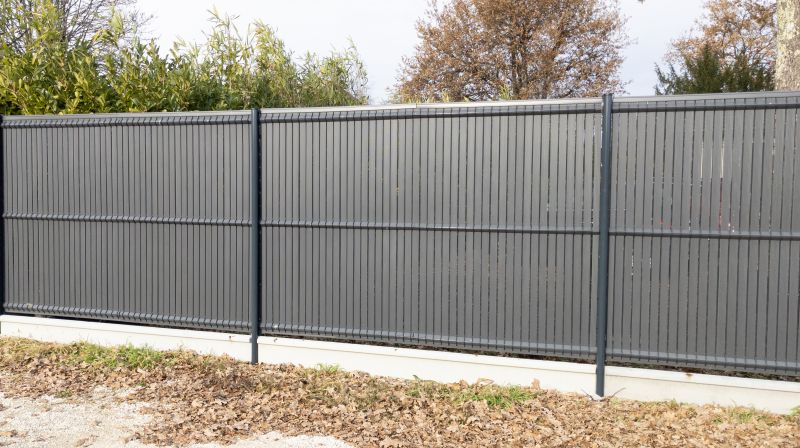 Modern Privacy Fence