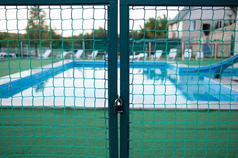Child-Resistant Mesh Gate