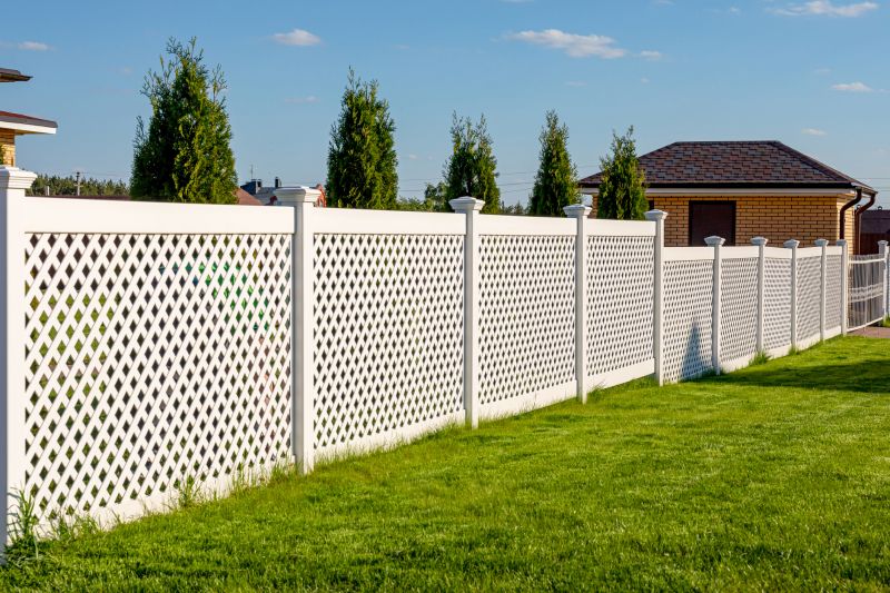 Vinyl Horse Fence Installation