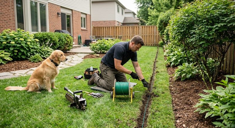 Wood Fence Installation