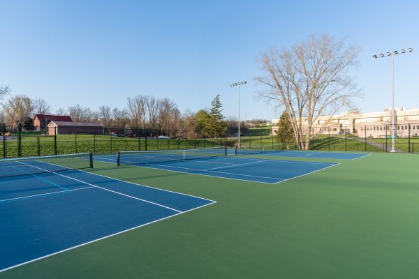Tennis Court Fence Repair in Albany