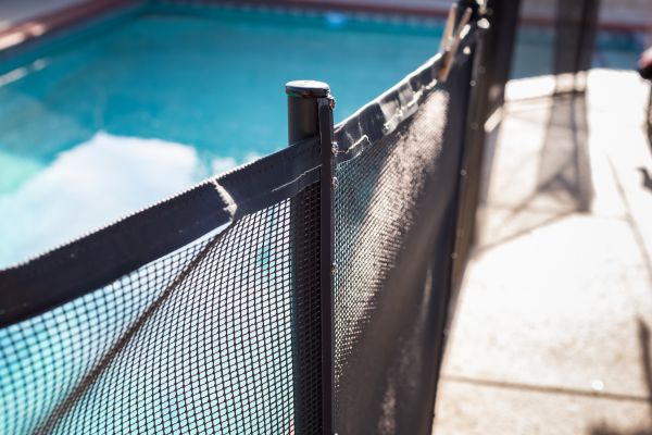 Mesh Pool Fence Construction in Albany