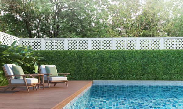 Vinyl Pool Fence Installation in Albany