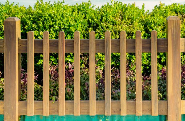 Wooden Fence Post Repair in Albany