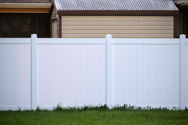 White Fence Installation in Albany
