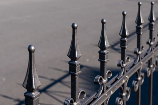 Gothic Iron Fence Installation in Albany