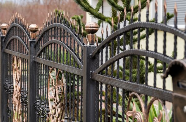 Custom Iron Fence Installation in Albany