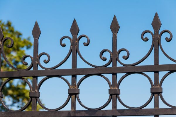 Black Iron Fence Installation in Albany